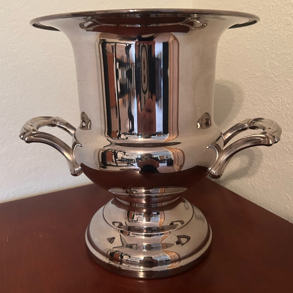 Oneida Silver Two-Handled Wine Champagne Cooler